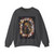 BRUEGHEL, Abraham - Garland of Flowers (Artwork) Crewneck Sweatshirt