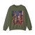 CAVALLINI, Pietro - The Last Judgement (detail)11 (Artwork) Crewneck Sweatshirt