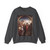 MEMLING, Hans -Saint Ursula- Martyrdom (scene 6) (Artwork) Crewneck Sweatshirt
