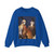 LORENZETTI, Pietro  - Assisi-crucifixion-Crucifixion (detail)5 (Artwork) Crewneck Sweatshirt