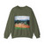 MONET, Claude - Field of Poppies Giverny (Artwork) Crewneck Sweatshirt