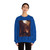 ROBERT, Hubert - Figures by a Waterfall in a Wooded Landscape (Artwork) Crewneck Sweatshirt