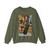 BOTTICELLI, Sandro - Coronation of the Virgin d 2 (Artwork) Crewneck Sweatshirt