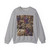 BOTTICELLI, Sandro - Inferno, Canto XVIII (detail) (Artwork) Crewneck Sweatshirt