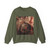 BRUEGHEL, Pieter the Younger - Proverbs (detail)6 (Artwork) Crewneck Sweatshirt