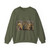 LORENZETTI, Pietro  - Assisi-arch-Madonna and Child with St Francis and St John the Baptist (Artwork) Crewneck Sweatshirt
