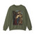 BOTTICELLI, Sandro - Madonna and Child and the Young St John the Baptist (Artwork) Crewneck Sweatshirt