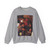 BRUEGEL, Pieter the Elder - 10.peasant life - The Peasant Dance (detail)3 (Artwork) Crewneck Sweatshirt