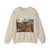 BRUEGEL, Pieter the Elder - 08.religious theme - Christ Carrying the Cross (Artwork) Crewneck Sweatshirt