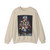 BOSSCHAERT, Ambrosius the Elder - A Still Life of Flowers in a Wan-Li Vase (Artwork) Crewneck Sweatshirt