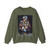 BOSSCHAERT, Ambrosius the Elder - A Still Life of Flowers in a Wan-Li Vase (Artwork) Crewneck Sweatshirt