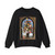 BOSSCHAERT, Ambrosius the Elder - Bouquet in an Arched Window (Artwork) Crewneck Sweatshirt