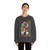 BOSSCHAERT, Ambrosius the Elder - Bouquet in an Arched Window (Artwork) Crewneck Sweatshirt