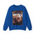 MEMLING, Hans -Saint Ursula- Departure from Basle (scene 4) (Artwork) Crewneck Sweatshirt