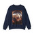 MEMLING, Hans -Saint Ursula- Departure from Basle (scene 4) (Artwork) Crewneck Sweatshirt