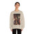 CARRACCI, Annibale - Madonna Enthroned with St Matthew (Artwork) Crewneck Sweatshirt