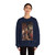 CARRACCI, Annibale - Madonna Enthroned with St Matthew (Artwork) Crewneck Sweatshirt