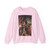 CARRACCI, Annibale - Madonna Enthroned with St Matthew (Artwork) Crewneck Sweatshirt