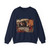 BOSCH, Hieronymus - Triptych of Temptation of St Anthony (left wing)2 (Artwork) Crewneck Sweatshirt