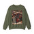 BOSCH, Hieronymus - Triptych of Temptation of St Anthony (left wing)4 (Artwork) Crewneck Sweatshirt