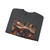 BOSCH, Hieronymus - Triptych of Temptation of St Anthony (left wing)4 (Artwork) Crewneck Sweatshirt
