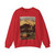 BRUEGEL, Pieter the Elder - 07.Months Series - The Corn Harvest (detail)2 (Artwork) Crewneck Sweatshirt