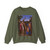 CARRACCI, Annibale - Christ appearing to Saint Peter on the Appian Way (Artwork) Crewneck Sweatshirt