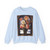 BOSSCHAERT, Ambrosius the Elder - Bouquet of Flowers (Artwork) Crewneck Sweatshirt
