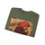 BRUEGEL, Pieter the Elder - 10.peasant life - Peasant Wedding (detail)6 (Artwork) Crewneck Sweatshirt