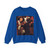 BRUEGEL, Pieter the Elder - 10.peasant life - Peasant Wedding (detail)7 (Artwork) Crewneck Sweatshirt