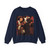 BRUEGEL, Pieter the Elder - 10.peasant life - Peasant Wedding (detail)7 (Artwork) Crewneck Sweatshirt