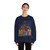 LORENZETTI, Ambrogio  - Good and Bad-Allegory of the Good Government (left view, detail) (Artwork) Crewneck Sweatshirt