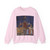 LORENZETTI, Ambrogio  - Good and Bad-Allegory of the Good Government (left view, detail) (Artwork) Crewneck Sweatshirt