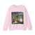 MONET, Claude - Monet At Her Easel with Suzzanne Hoschede Reading (Artwork) Crewneck Sweatshirt