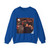 BRUEGEL, Pieter the Elder - 10.peasant life - Peasant Wedding (detail)2 (Artwork) Crewneck Sweatshirt