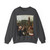 BRUEGEL, Pieter the Elder - 10.peasant life - The Peasant Dance (detail) (Artwork) Crewneck Sweatshirt