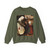 BRUEGEL, Pieter the Elder - 10.peasant life - The Peasant Dance (detail)4 (Artwork) Crewneck Sweatshirt