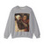 BRUEGEL, Pieter the Elder - 10.peasant life - The Peasant Dance (detail)5 (Artwork) Crewneck Sweatshirt