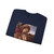 BOTTICELLI, Sandro - Madonna del Magnificat (detail) (Artwork) Crewneck Sweatshirt