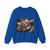 BOTTICELLI, Sandro - Madonna del Magnificat (detail)2 (Artwork) Crewneck Sweatshirt