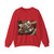 BOTTICELLI, Sandro - Madonna del Magnificat (detail)2 (Artwork) Crewneck Sweatshirt