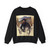 MONET, Claude - Self Portrait in His Atelier (Artwork) Crewneck Sweatshirt