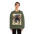 MONET, Claude - Self Portrait in His Atelier (Artwork) Crewneck Sweatshirt
