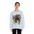 MONET, Claude - Self Portrait in His Atelier (Artwork) Crewneck Sweatshirt