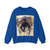 MONET, Claude - Self Portrait in His Atelier (Artwork) Crewneck Sweatshirt