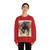 MONET, Claude - Self Portrait in His Atelier (Artwork) Crewneck Sweatshirt