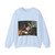 LE BRUN, Charles - Holy Family with the Adoration of the Child (Artwork) Crewneck Sweatshirt