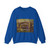 MONET, Claude - The Bridge at Argenteuil (Artwork) Crewneck Sweatshirt