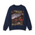 BRUEGEL, Pieter the Elder - 02 - Children's Games - detail (20) (Artwork) Crewneck Sweatshirt