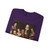 LLANOS, Fernando - Virgin and Child with the Infant St John the Baptist, Attended by Angels (Artwork) Crewneck Sweatshirt
